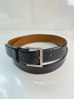 Banana Republic Leather Belt – Made in Italy – Classic Black – Size 36